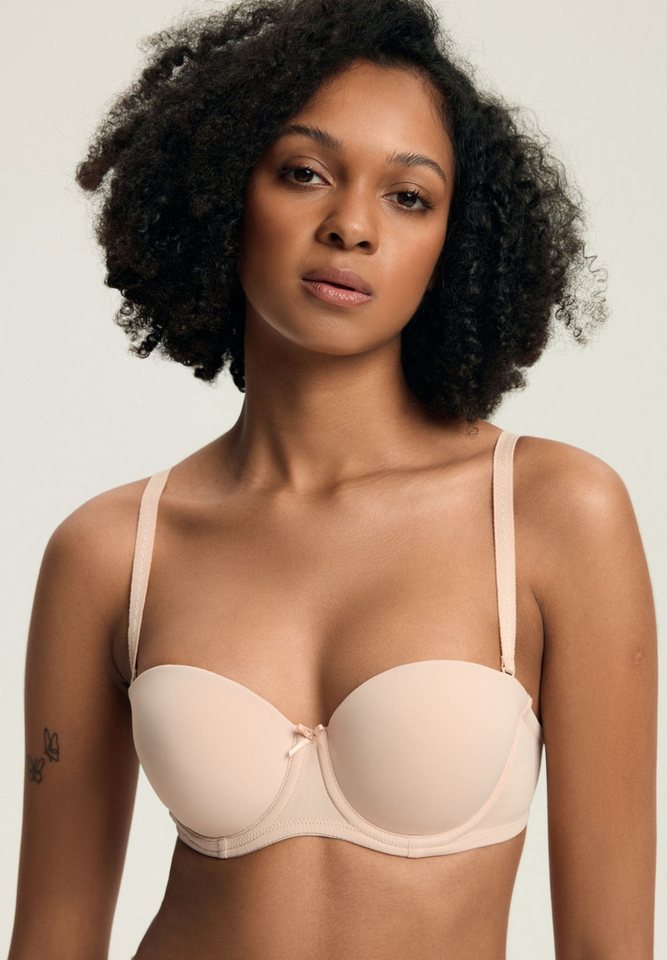 Henderson Push-up-BH Push-up-BH Raff, Balconette-Cups, herausnehmbare Polster