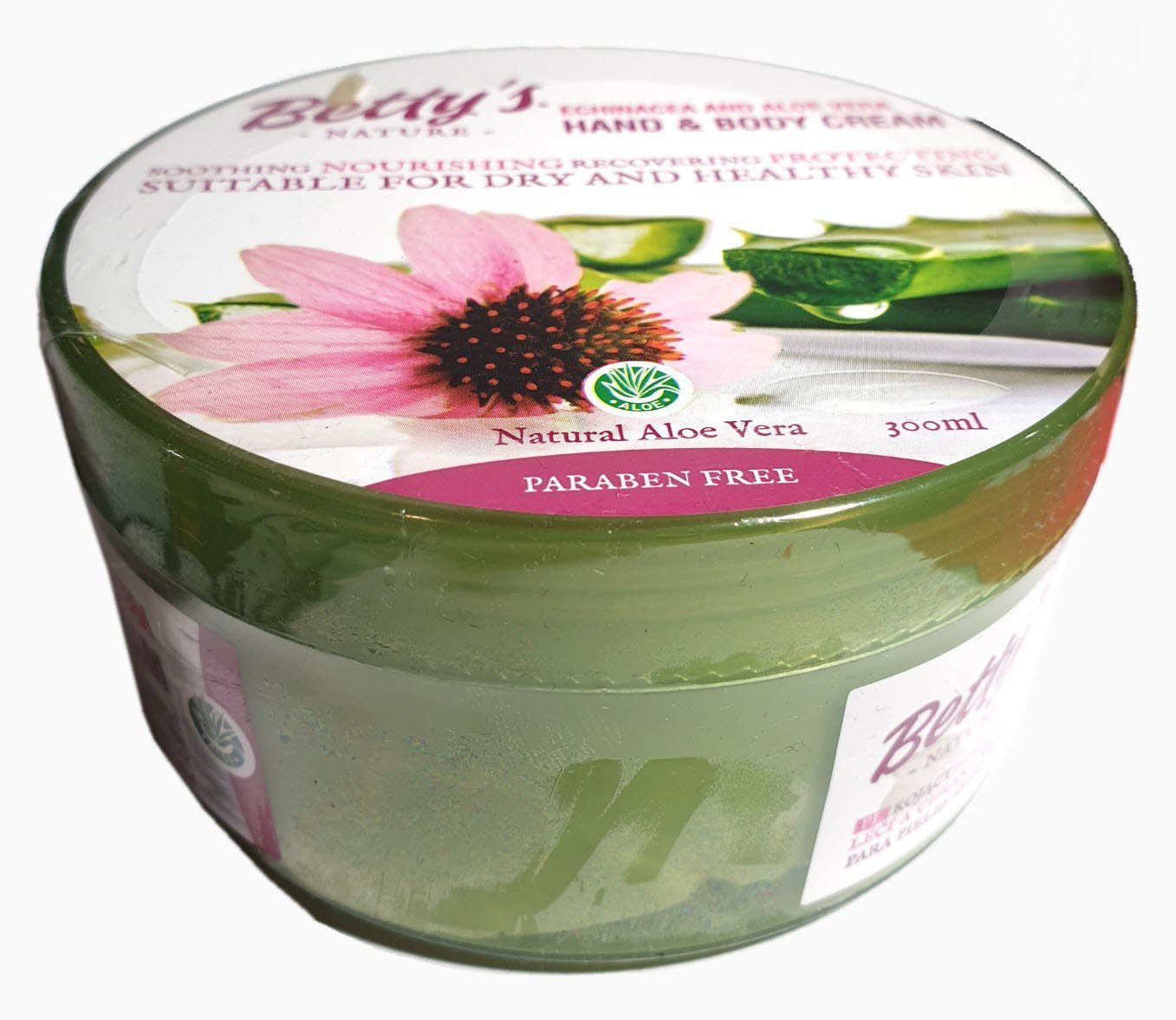 Körpercreme 2 x Betty´s Körper Creme für tr. und gesunde Haut Aloe Vera 300 ml