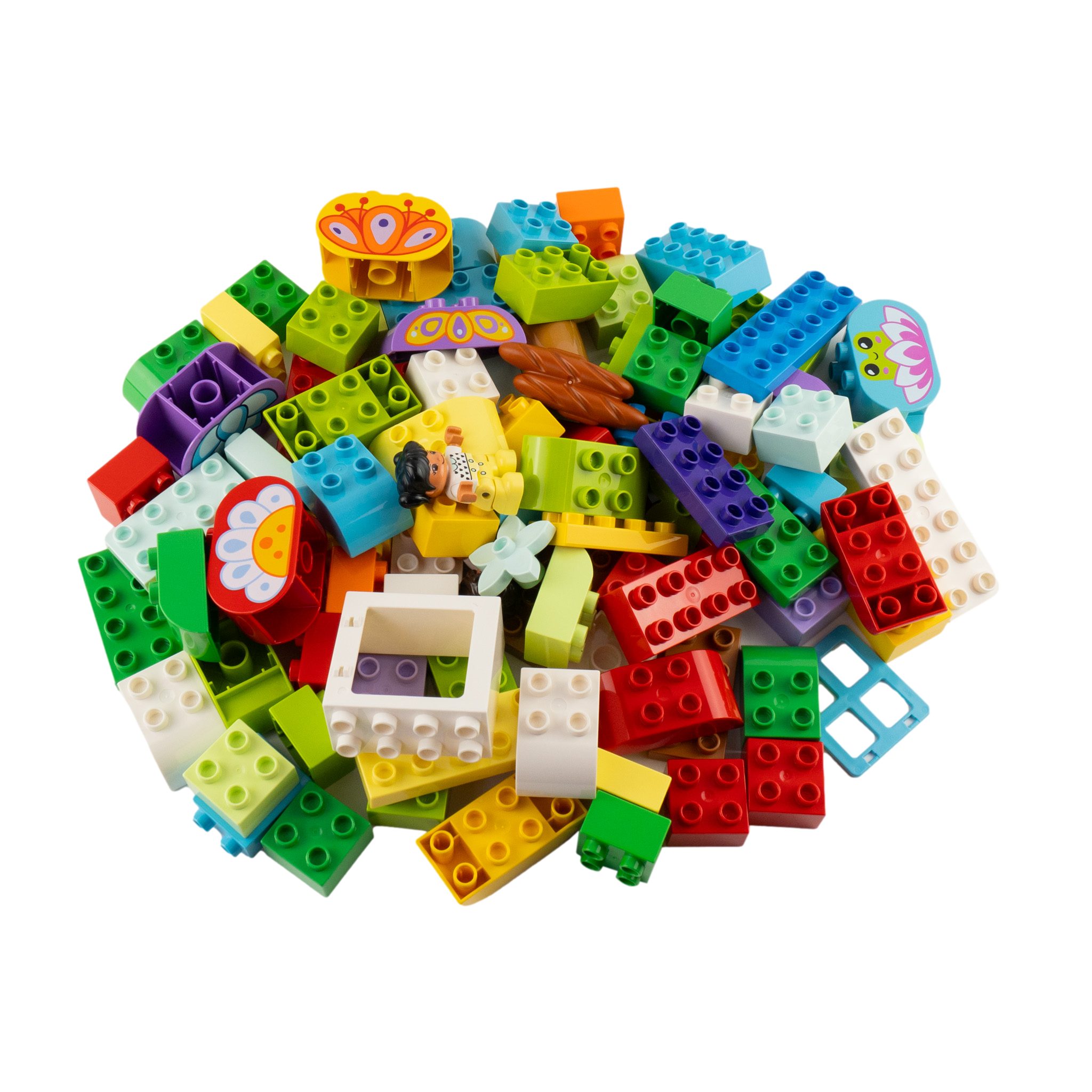 LEGO® LEGO® DUPLO® Steine Sondersteine Bunt Gemischt - NEU! Teile 80x Spiel günstig online kaufen