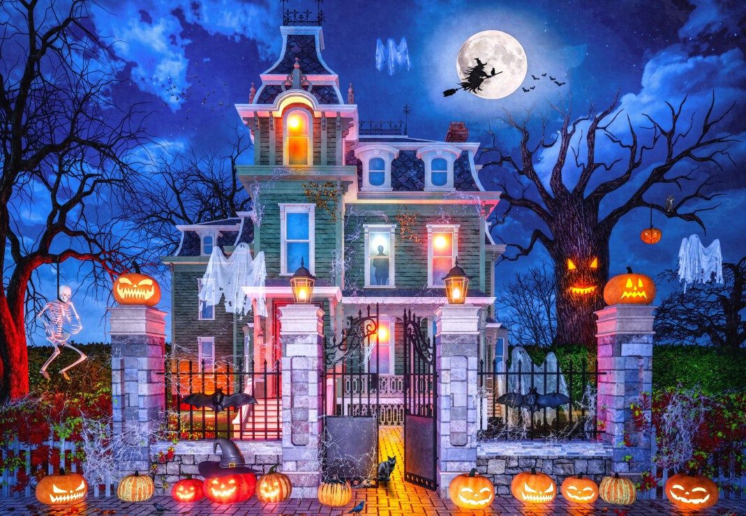 Bluebird Puzzle Puzzle The Halloween House, Puzzleteile