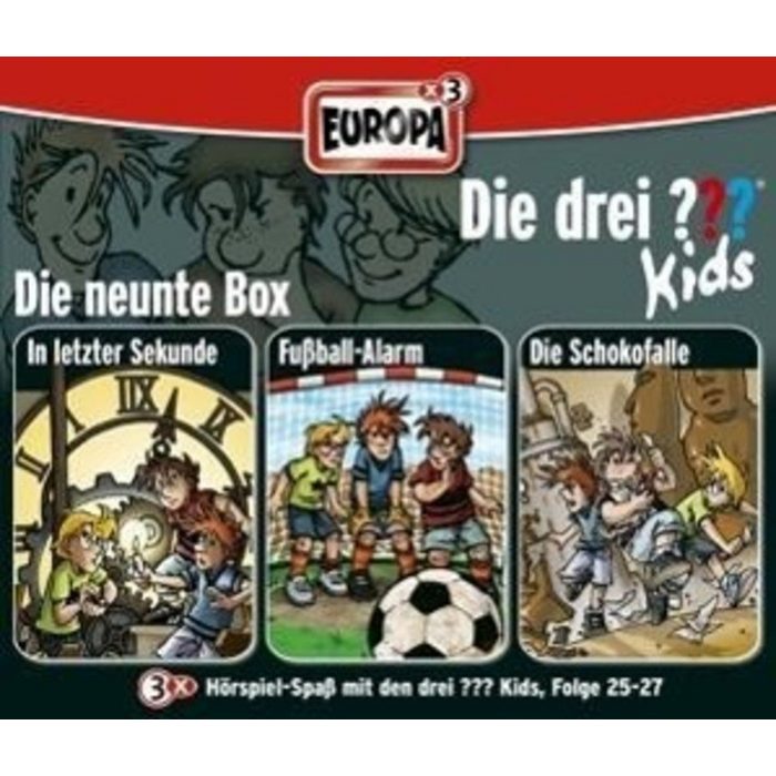 United Soft Media Hörspiel Die drei ??? Kids. 3er Box Folgen 25 - 27 (drei Fragezeichen) 3 CDs