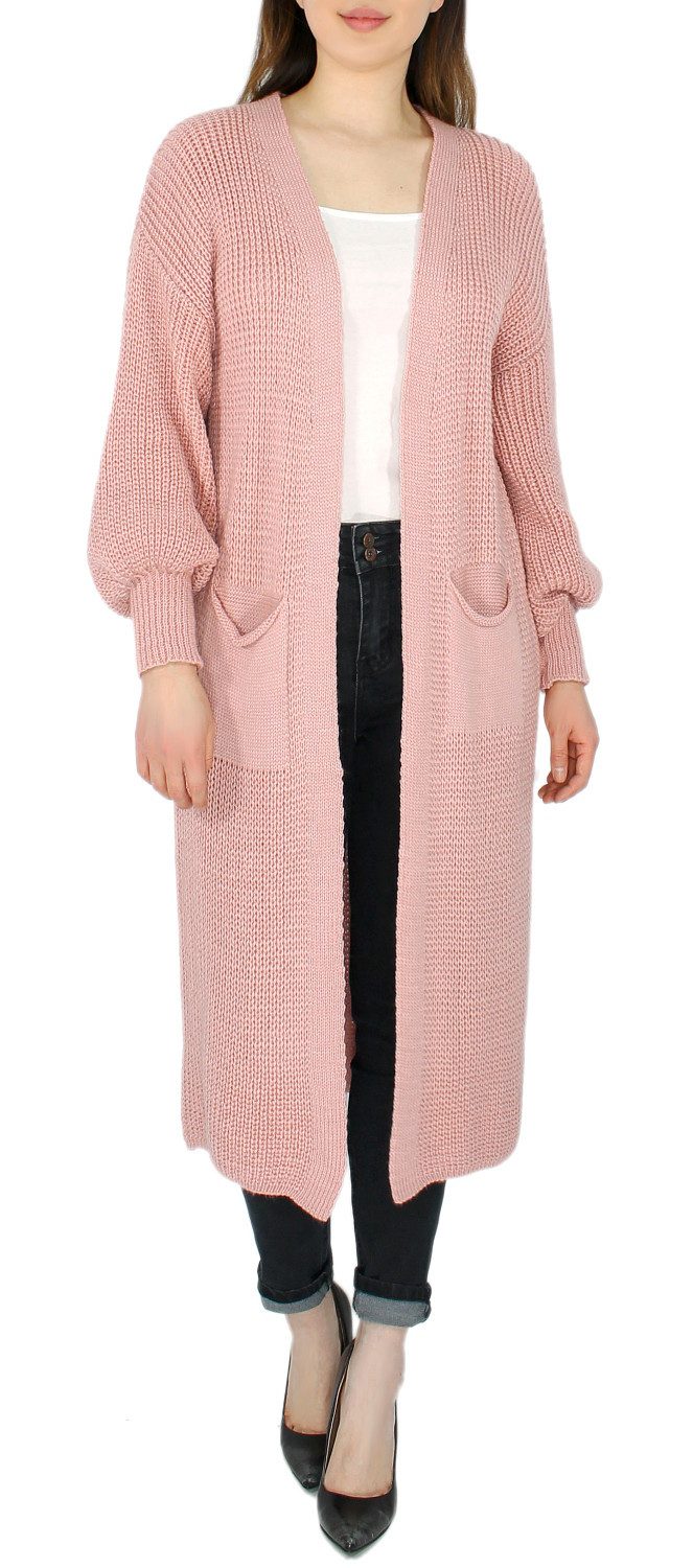 dy_mode Cardigan Langer Grobstrick Cardigan Damen günstig online kaufen