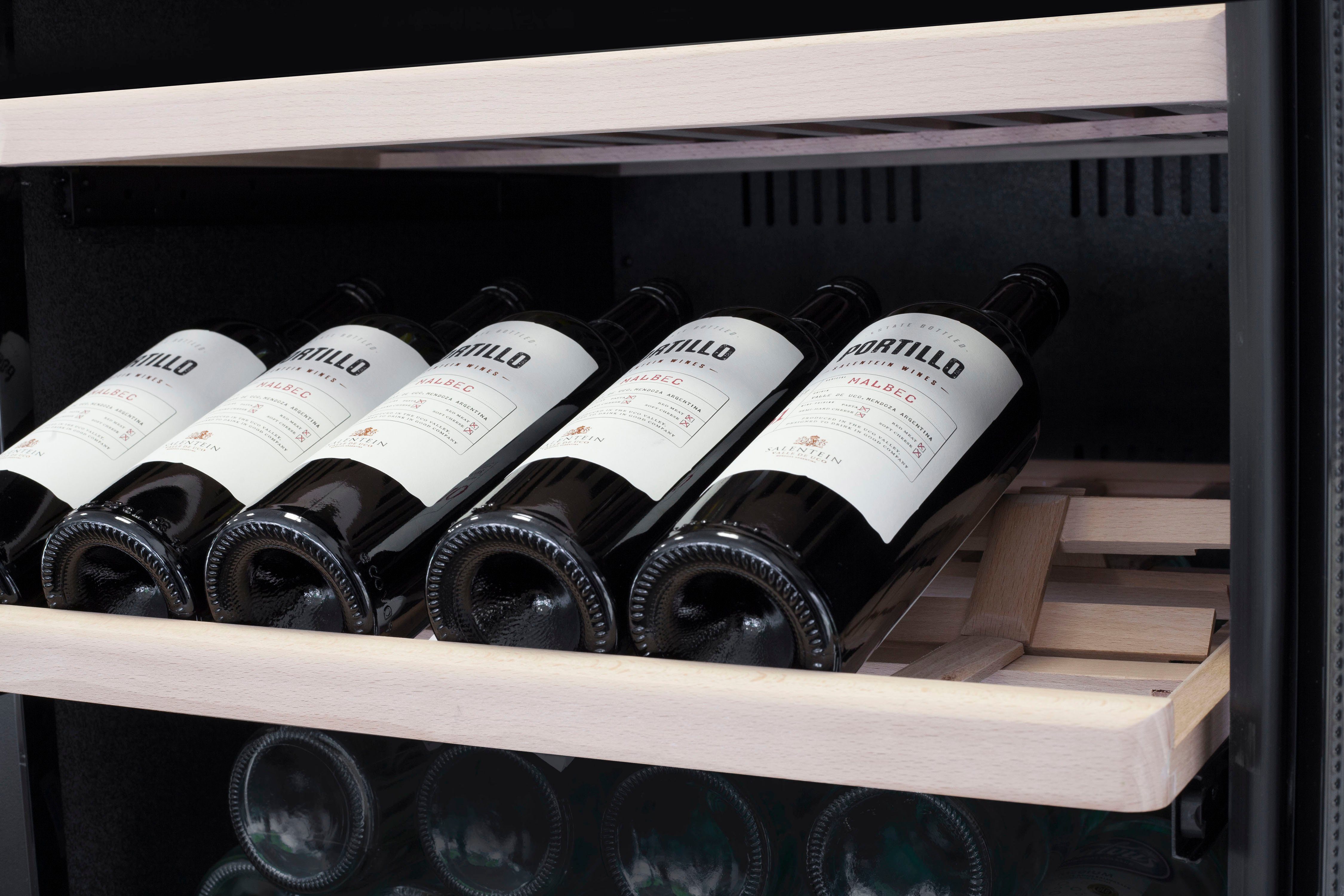 Caso Weinkühlschrank 775 WineChef Pro 0,75l 126, für Standardflaschen á 126