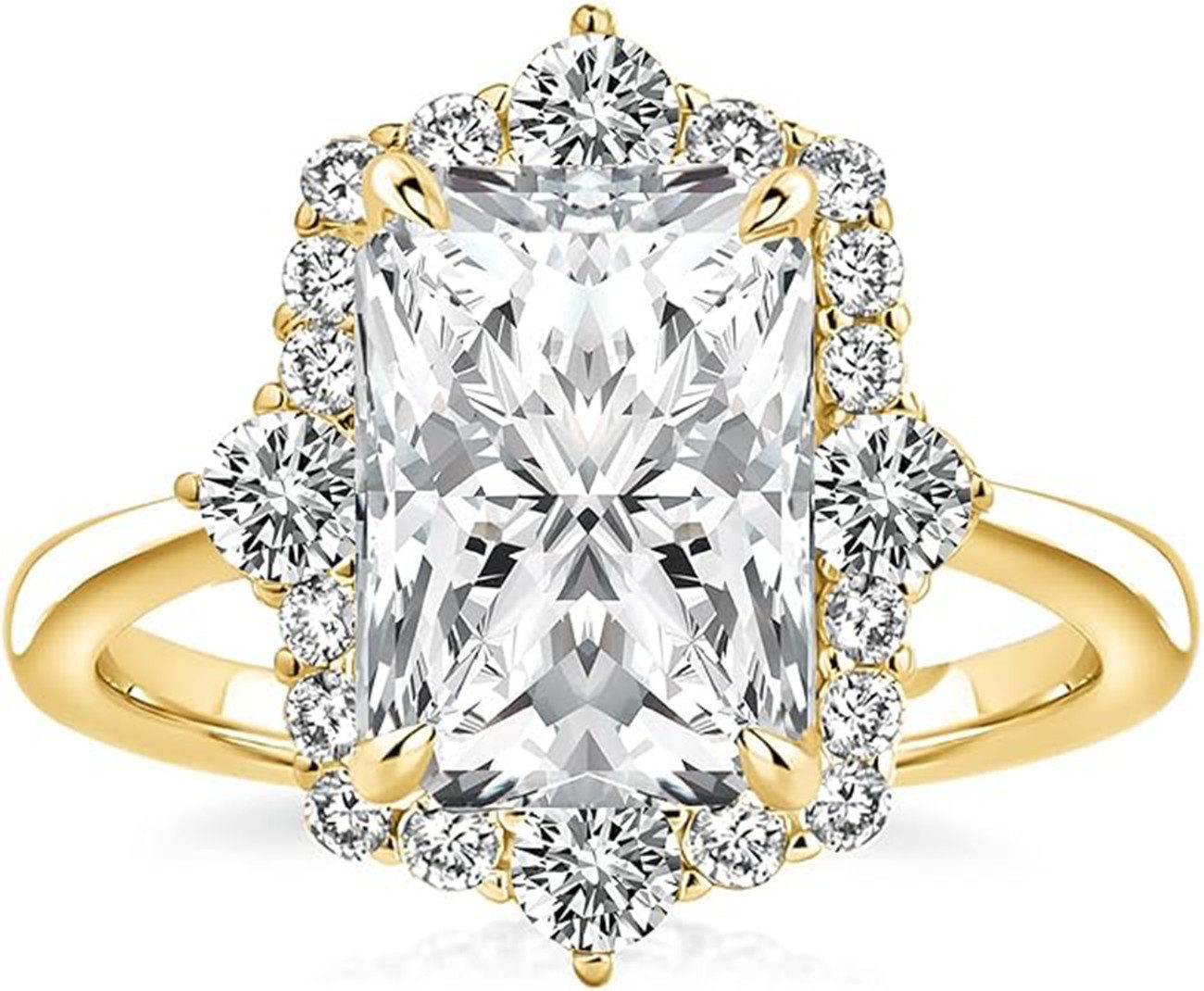 Diamantring 2ct VS1,lab grown diamant ring,verlobungsring,damen geschenk