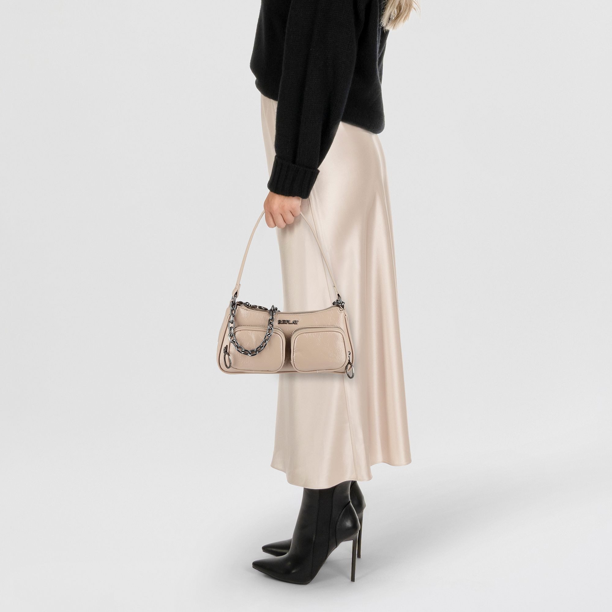 Replay Schultertasche, Polyurethan