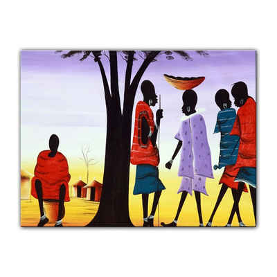 Bilderdepot24 Leinwandbild Afrika Design II, Menschen
