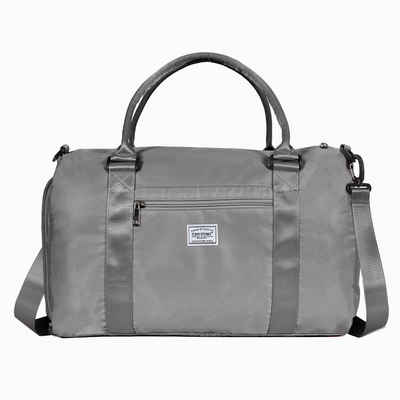 TAN.TOMI Sporttasche Sport Duffel Bag Damen,Handgepäck für Ryanair Cabin Bag Sporttasche, mit Nassfach & Schuhfach Reisetasche Handgepäck Tasche für Flugzeug