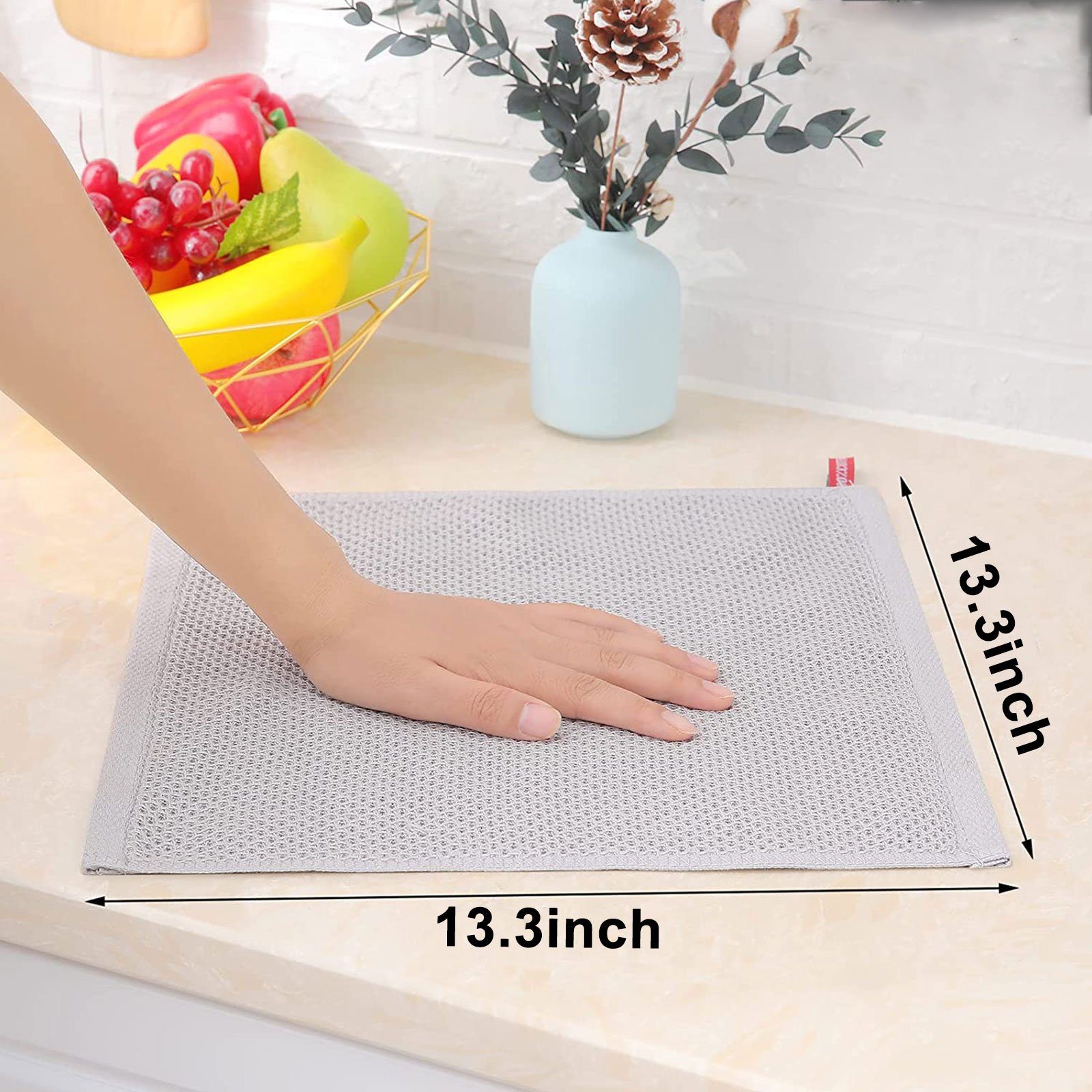 OKWISH Geschirrtuch Spültuch Küchentücher Lappen set günstig online kaufen