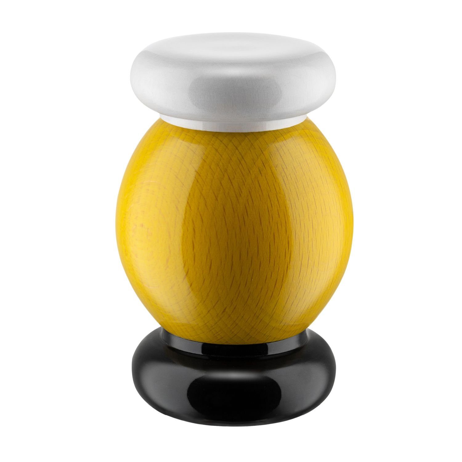 Alessi Salz-/Pfeffermühle Sottsass Collection Klein Gelb manuell
