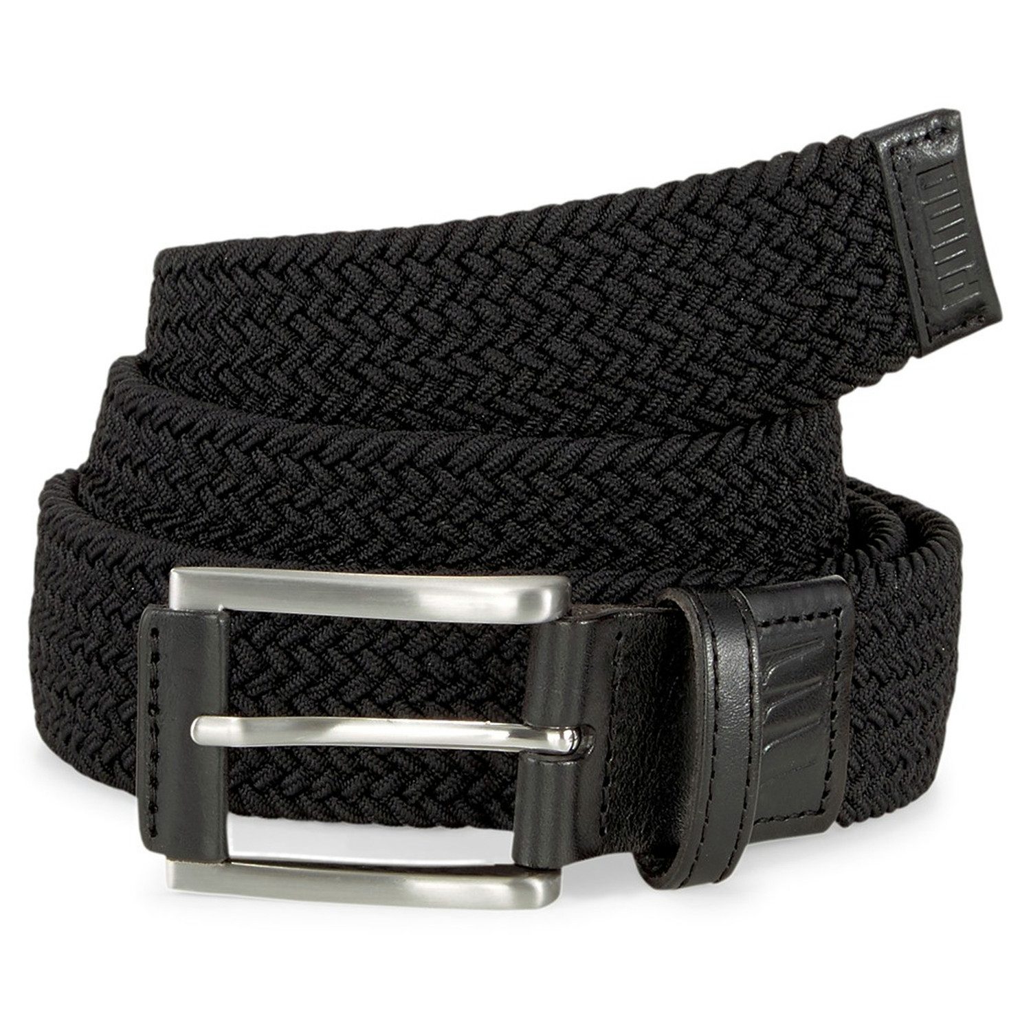 PUMA Flechtgürtel Puma Golf Gürtel X Weave Belt'21 Schwarz