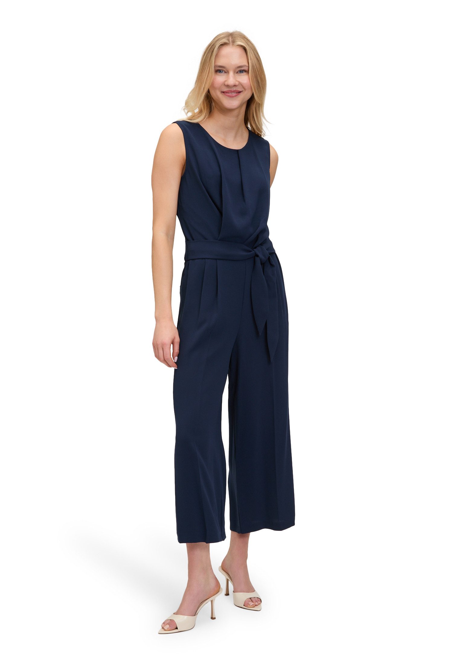 Betty&Co Overall Damen Jumpsuit ohne Arm (1-tlg) Falten günstig online kaufen