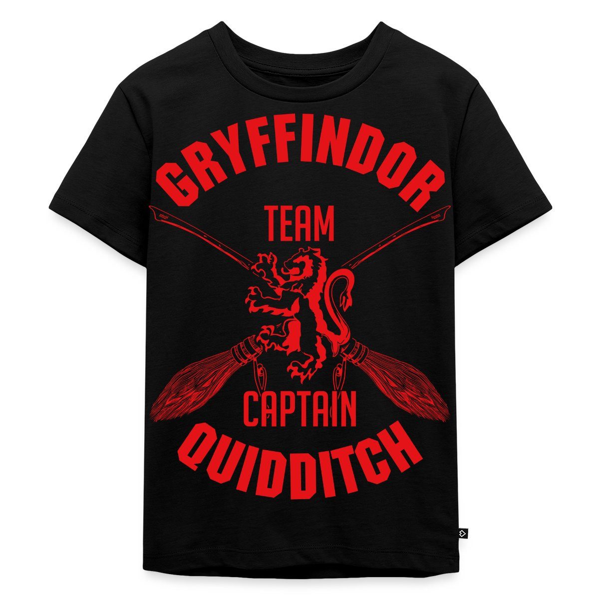 T-Shirt Harry Potter Gryffindor Quidditch Team Captain Kinder Premium T-Shirt