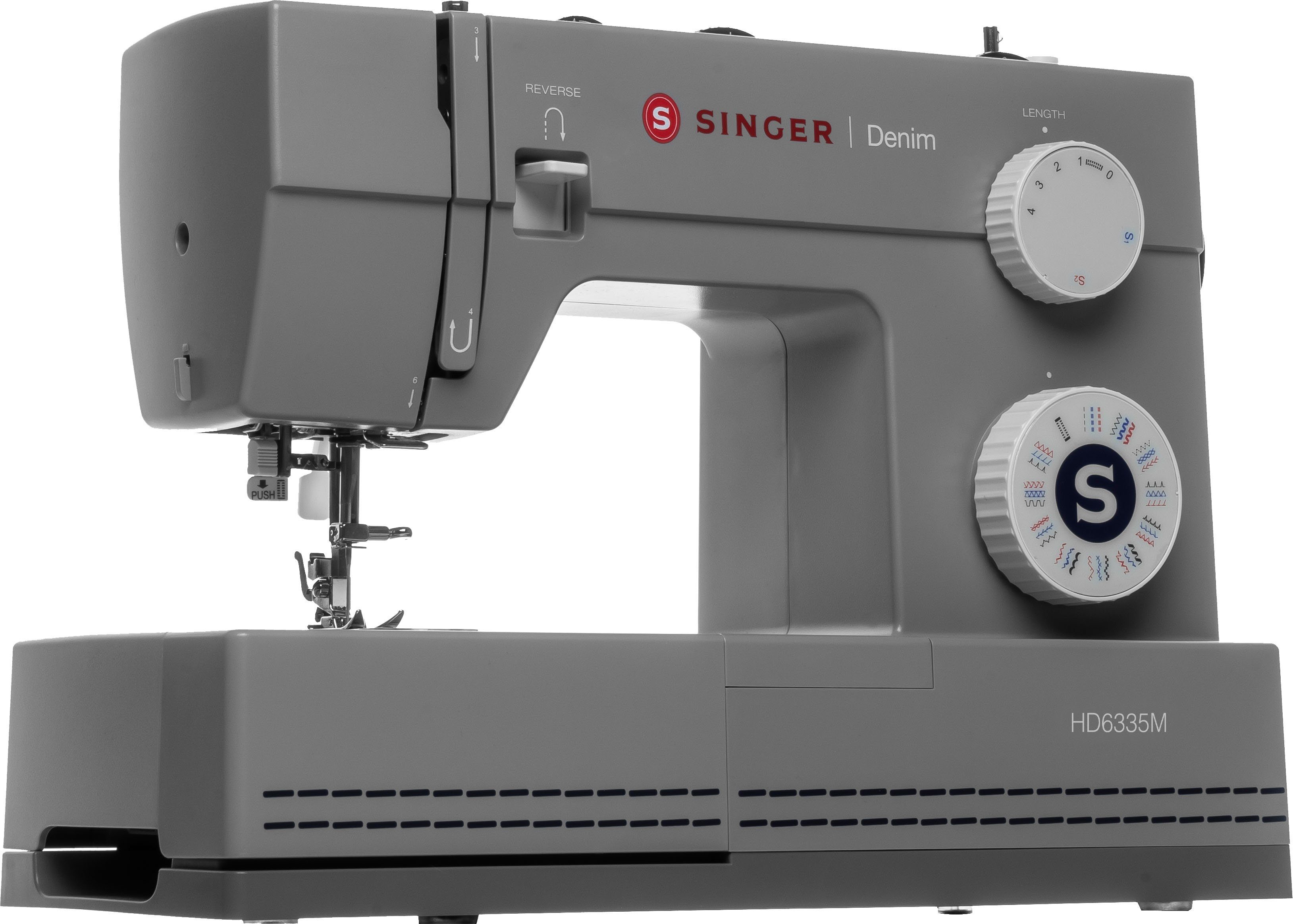 Singer Freiarm-Nähmaschine Denim HD 6335M, 32 Programme