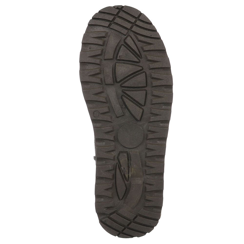 Ital-Design Bequemer Schaftschuh für Damen – stilvoll und warm Snowboots (88519493) Flach Stiefeletten in Olive
