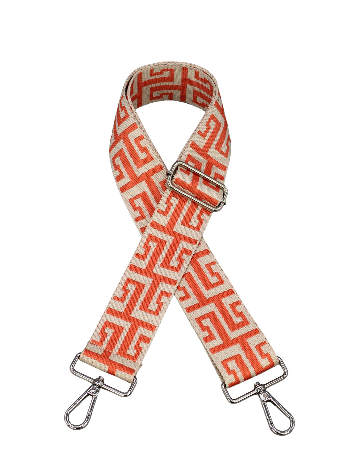 Adel Bags Плечевые ремни Verstellbarer Сумкиriemen mit Ethno-Muster (Blau/Creme)