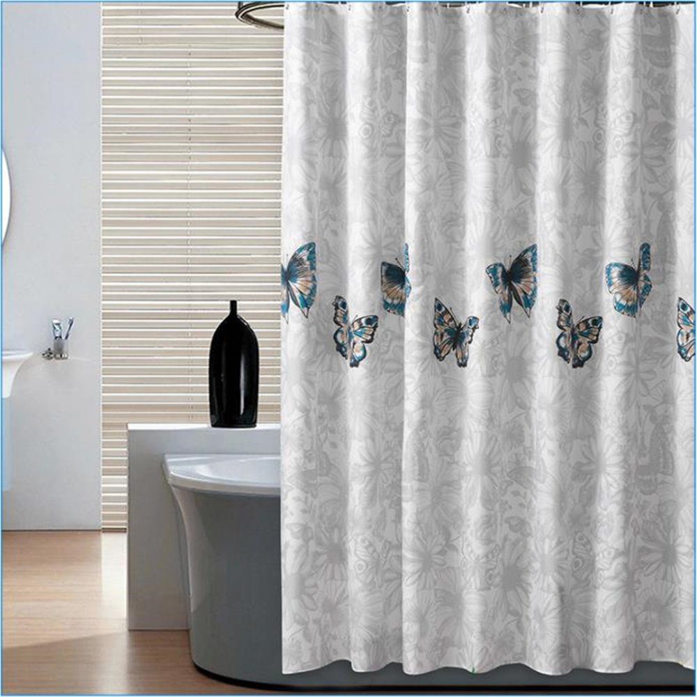 i@home Duschvorhang »Schmetterling Stile Badvorhang Duschabtrennung Vorhang  Badezimmer Vorhänge Wannenvorhang« Breite 180 cm, Mit Ringe online kaufen |  OTTO