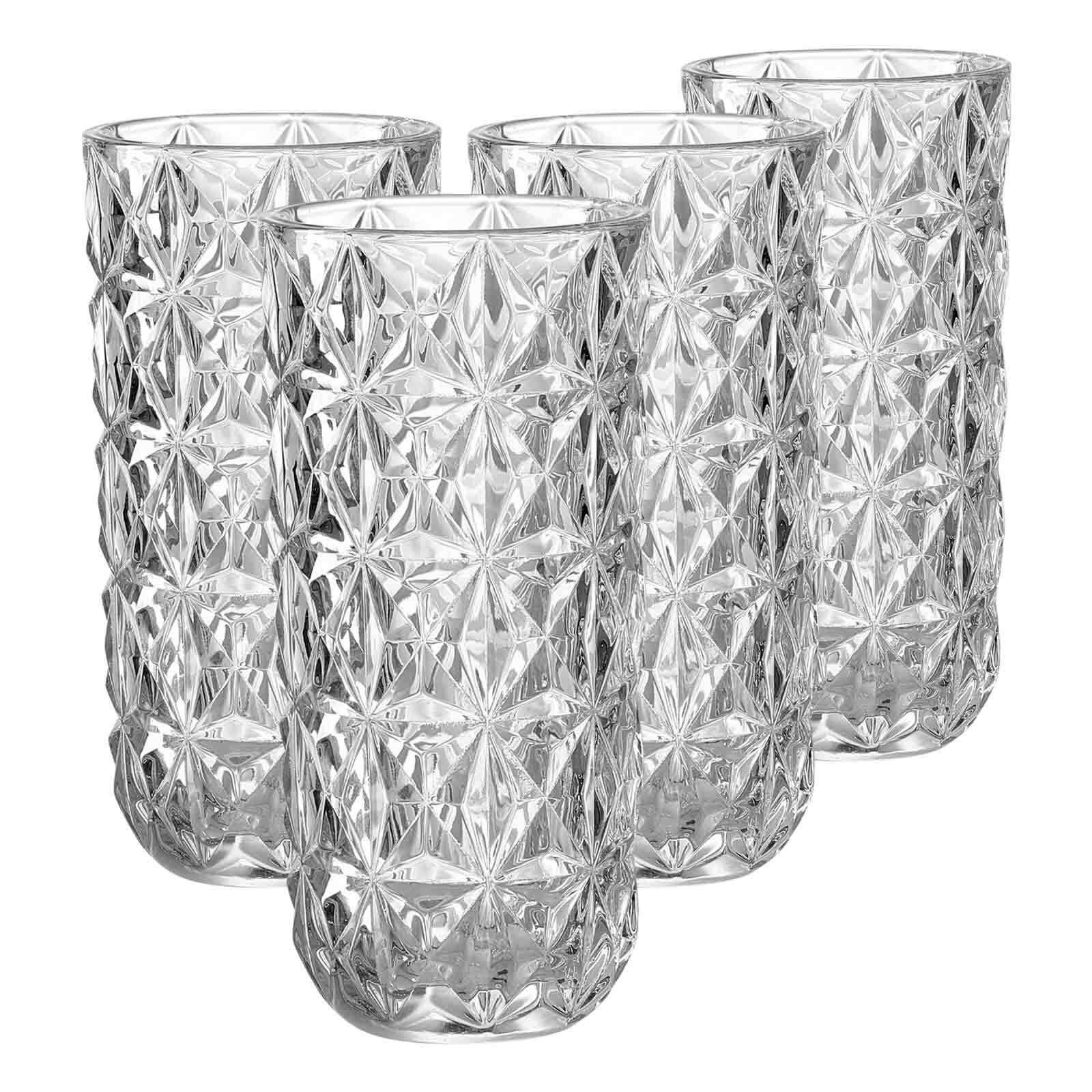 Ritzenhoff & Breker Dekovase Luca Vasen 19,5 cm 4er Set (4x Vase, 4 St)