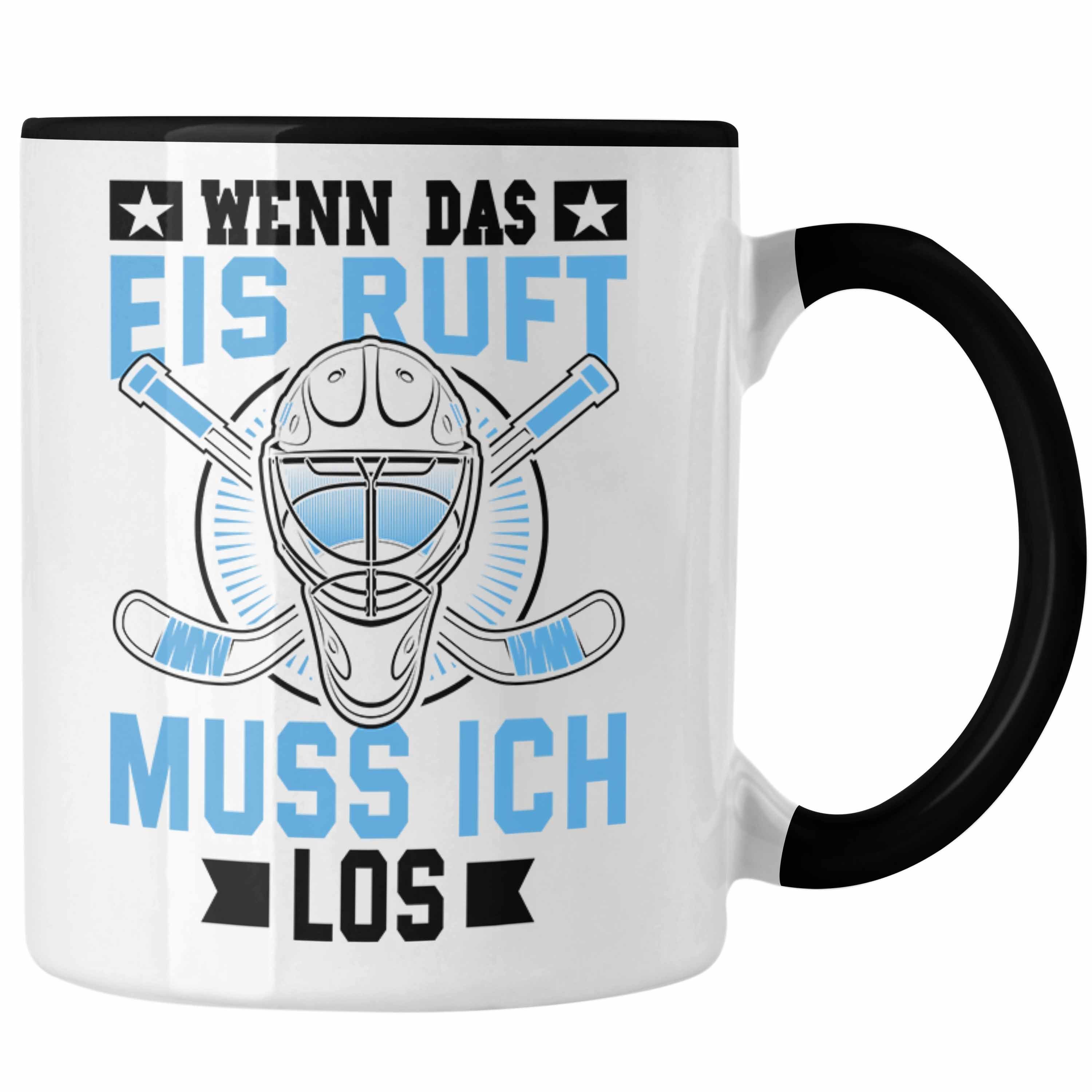 Trendation Tasse Trendation - Eishockey Tasse Geschenk Eishockey-Spieler Kinder Geschen