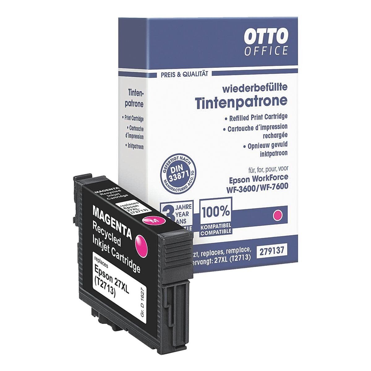 Otto Office Epson (ersetzt Office magenta) T2713 XL (T2713 XL)«, »27 XL Tintenpatrone