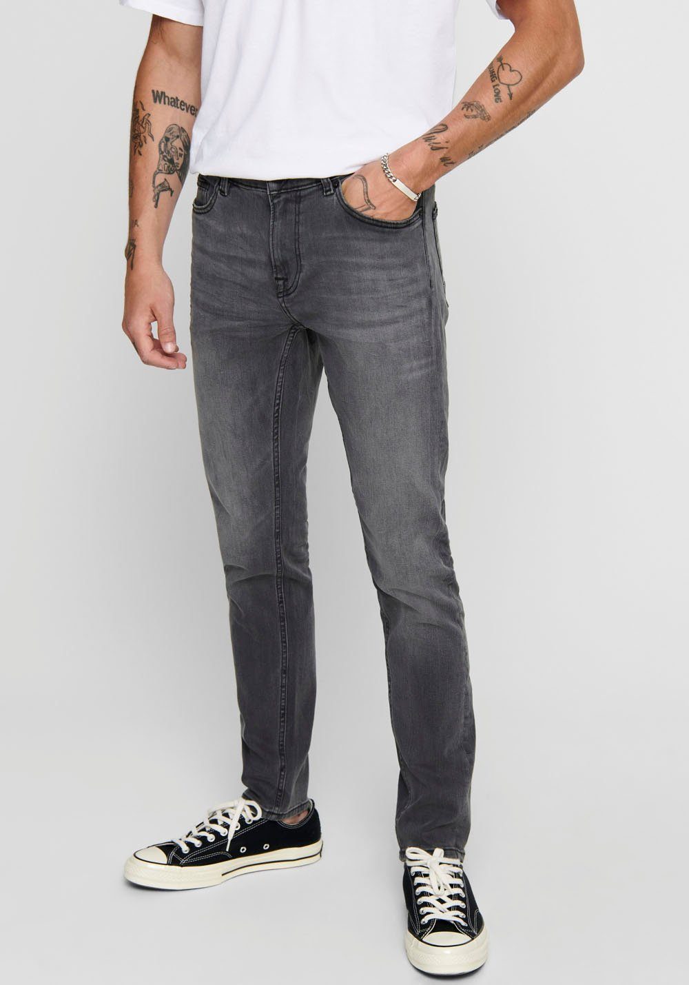 ONLY & SONS Skinny-fit-Jeans Warp günstig online kaufen