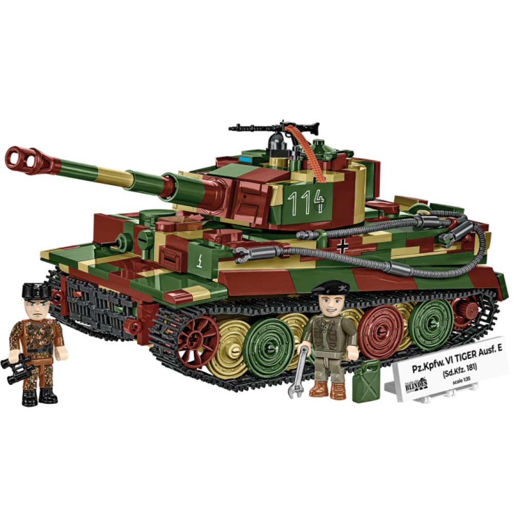 COBI - 3124 PZKPFW VI Tiger Ausf E. - 870Teile Spielbausteine