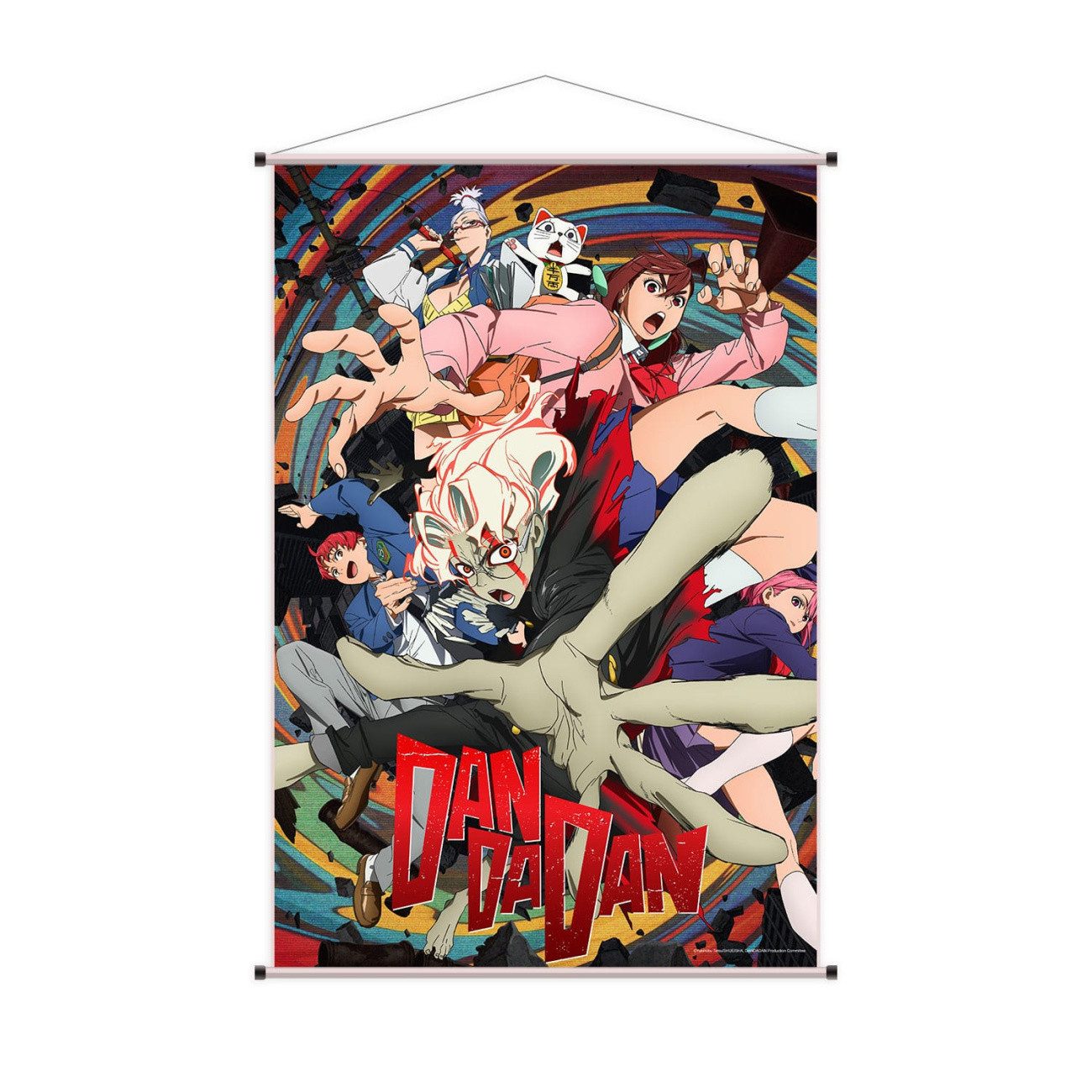 Sakami Merchandise Poster Dandadan Wandrolle Okarun & Friends 60 x 90 cm
