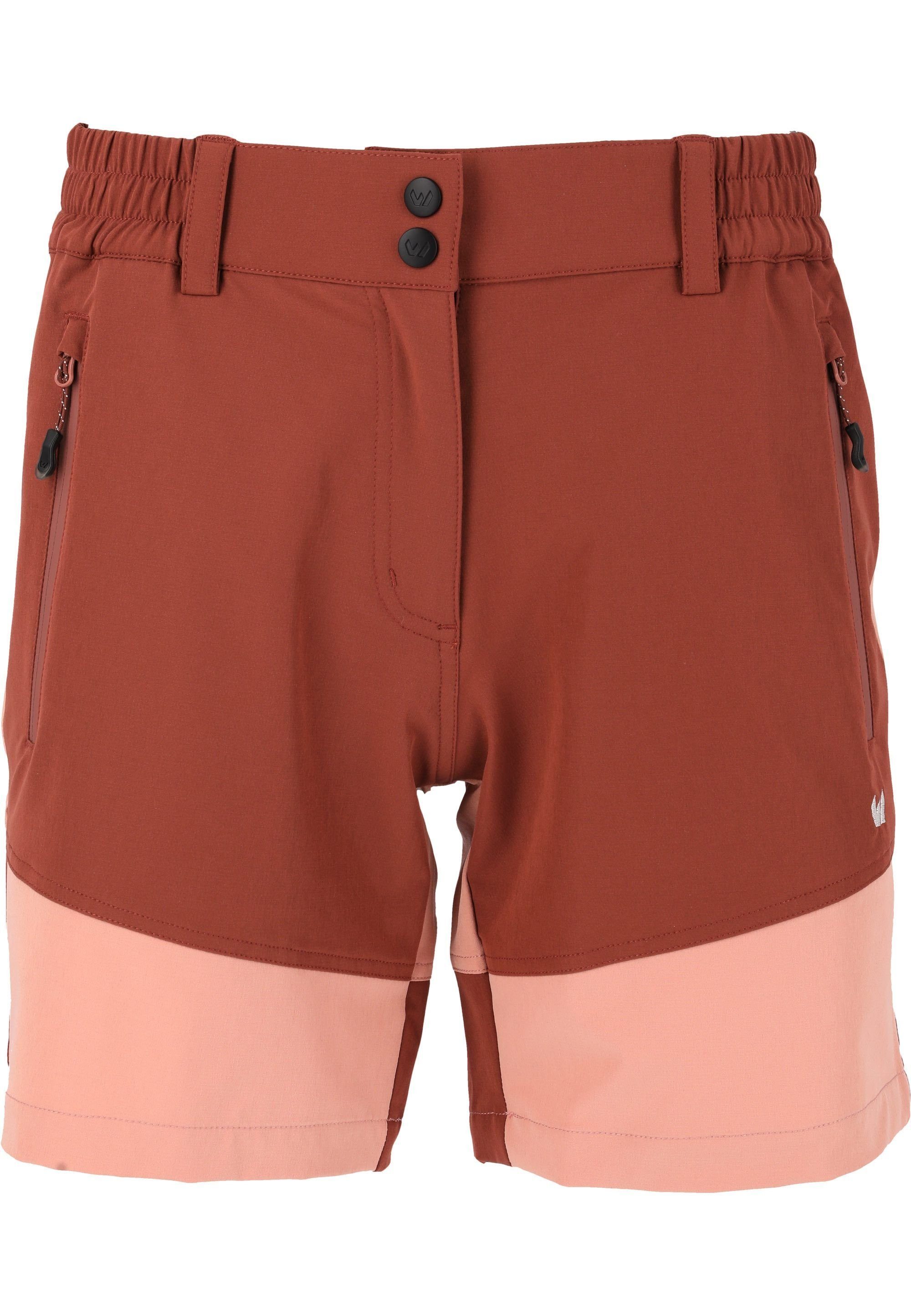 ENDURANCE rosa Funktionsshorts