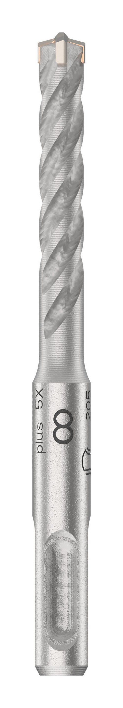BOSCH Universalbohrer Pro SDS plus-5X, (10 Stück), SDS plus-5X Hammerbohrer, 8 x 50 x 110 mm - 10er Pack
