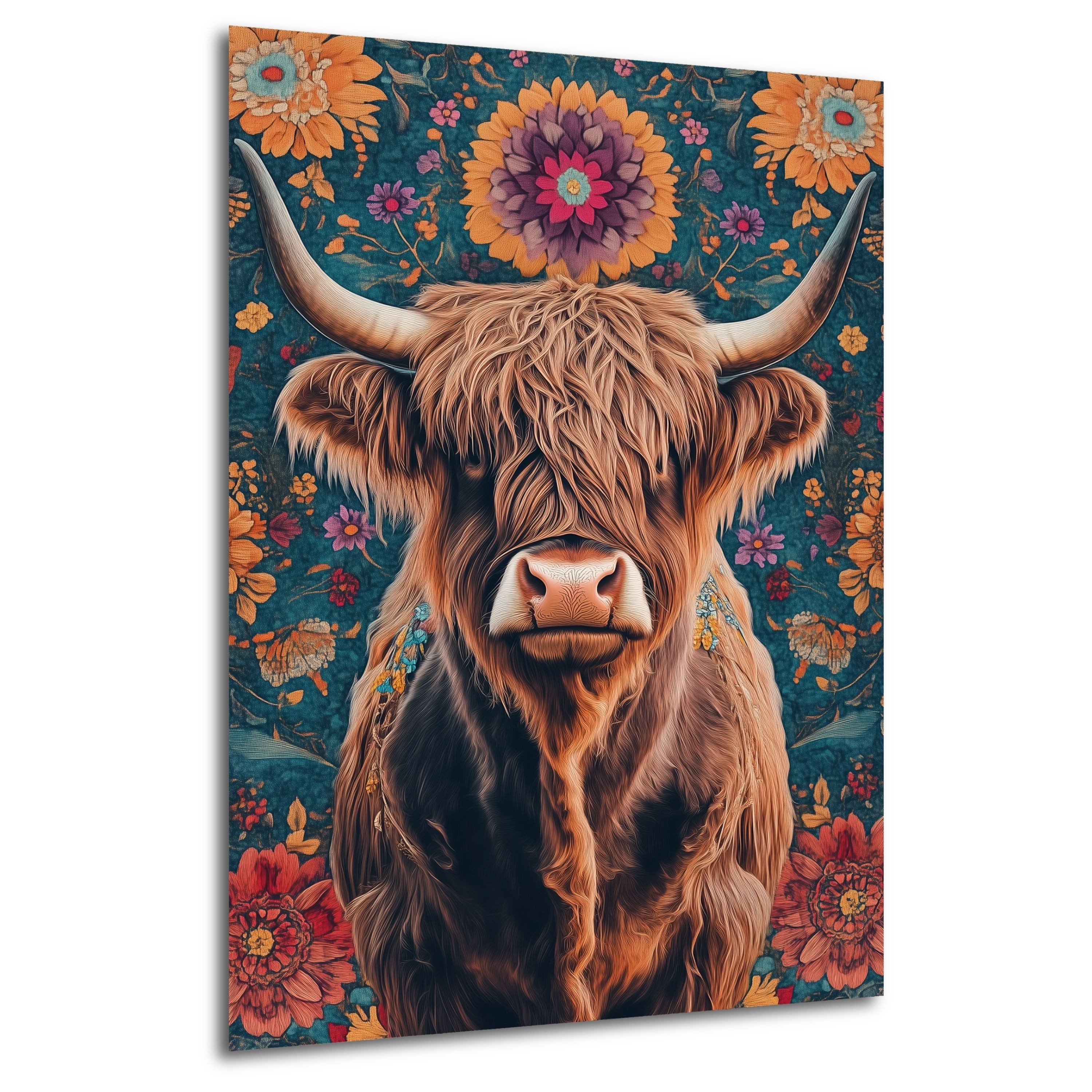Daro Rind DARO Design Leinwandbild Modern Abstrakt Wandbilder XXL Wandbild Wand ...