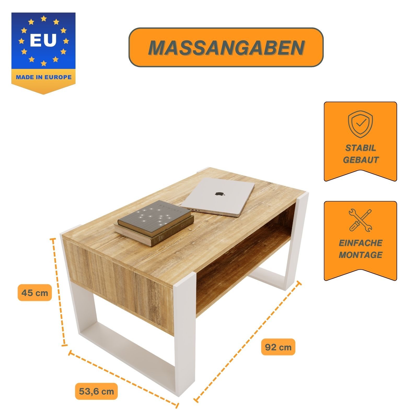 Raumhirsch Furniture Couchtisch Karo92 modern & günstig online kaufen