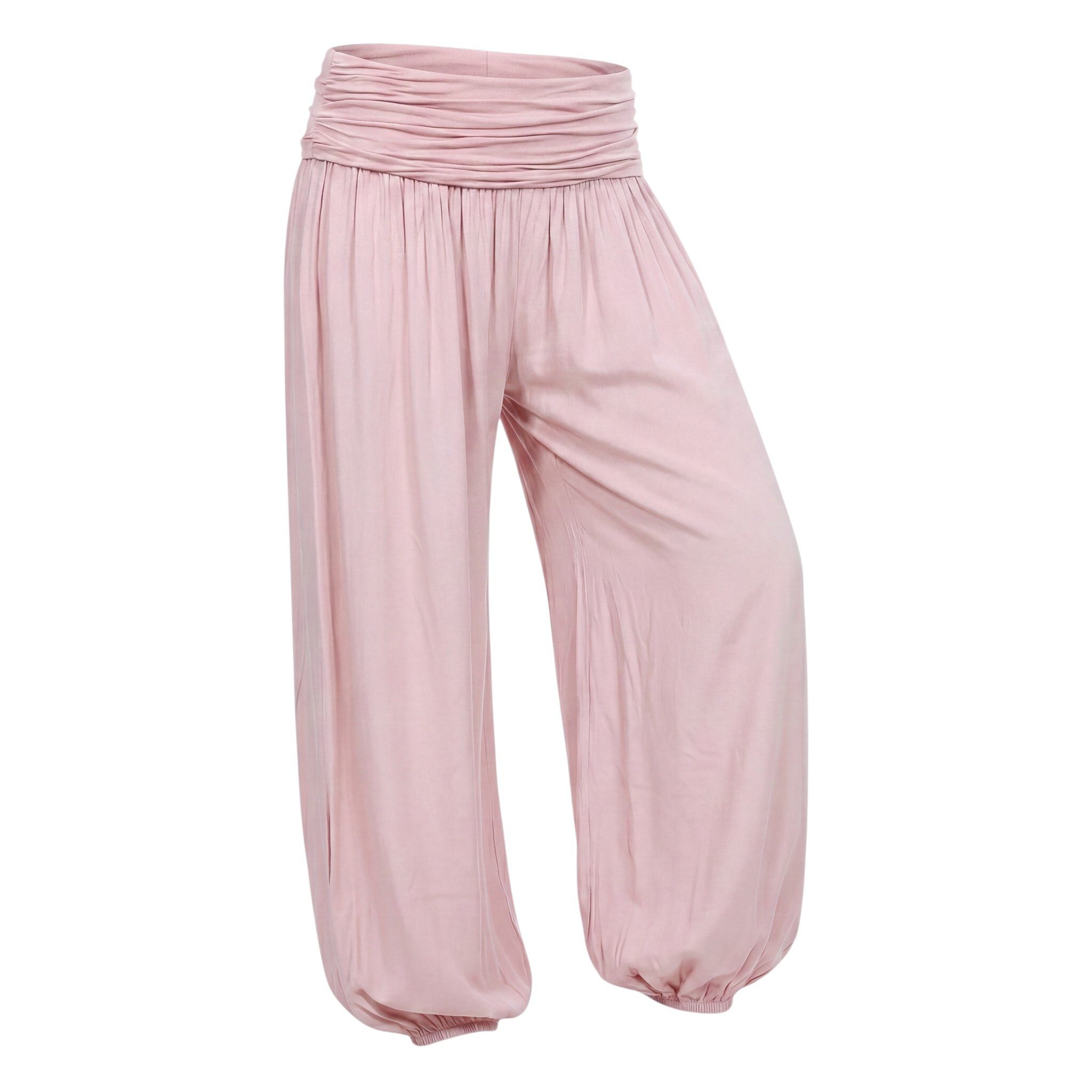 OriginalYou Haremshose Pluderhose sommerlich leichte Yogahose luftige Sommerhose luftig & leicht, viele unifarben, hautfreundlicher Tuchstoff