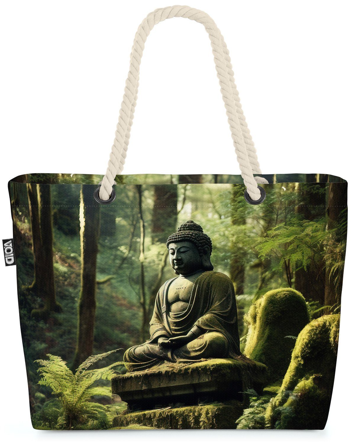 china (1-tlg), Strandtasche Buddah Yoga asien kurs Wald indien japan Meditation yoga wellne VOID