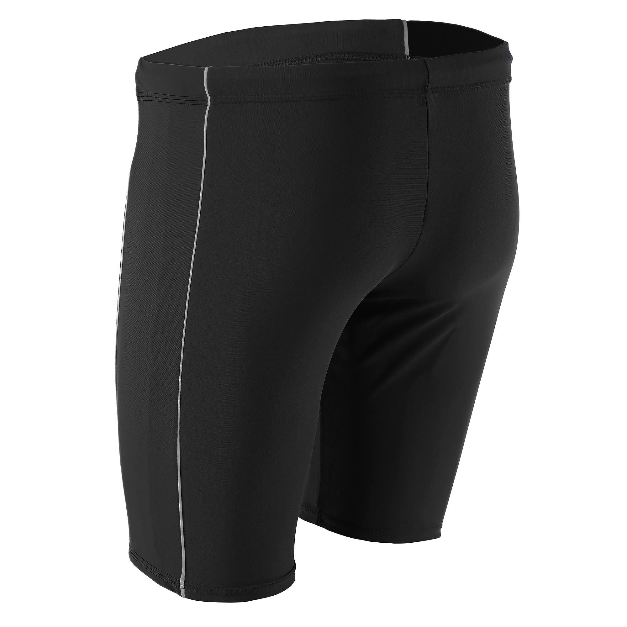 Aquarti Badehose Aquarti Herren Lange Badehose mit Kontrast-Paspel Jammer