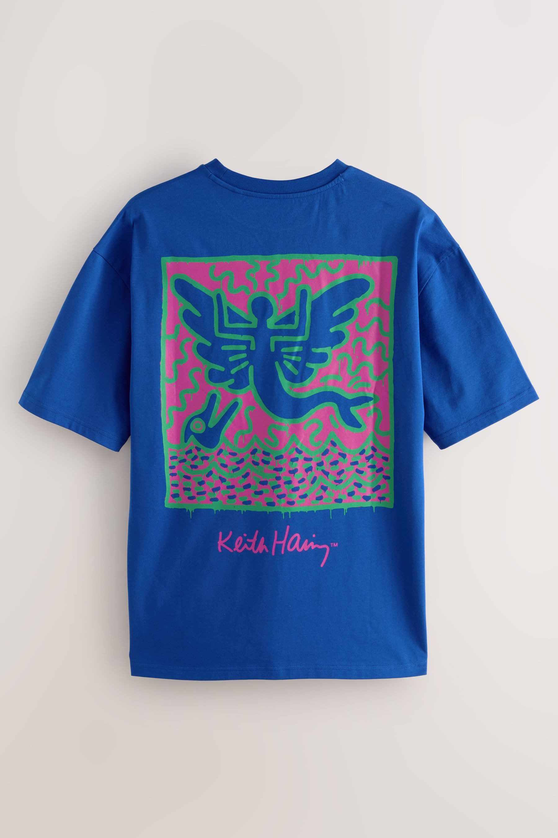 Next Print-Shirt Lizenziertes T-Shirt, Keith Haring-Print (1-tlg) günstig online kaufen