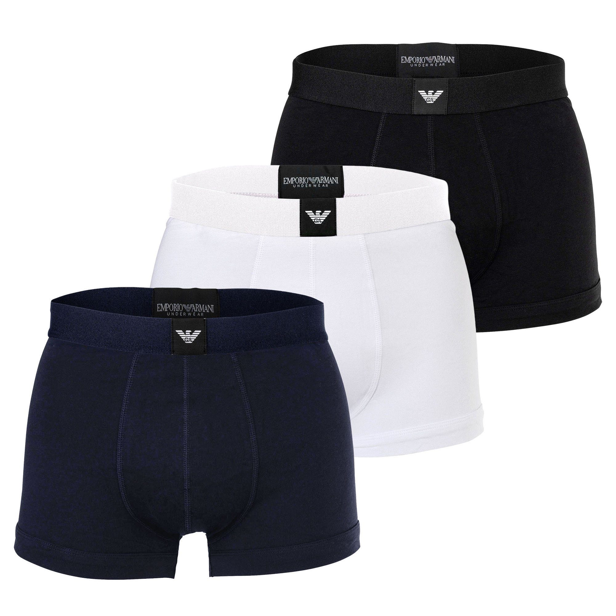 Boxer Herren Boxershort 3er Pack Baumwolle