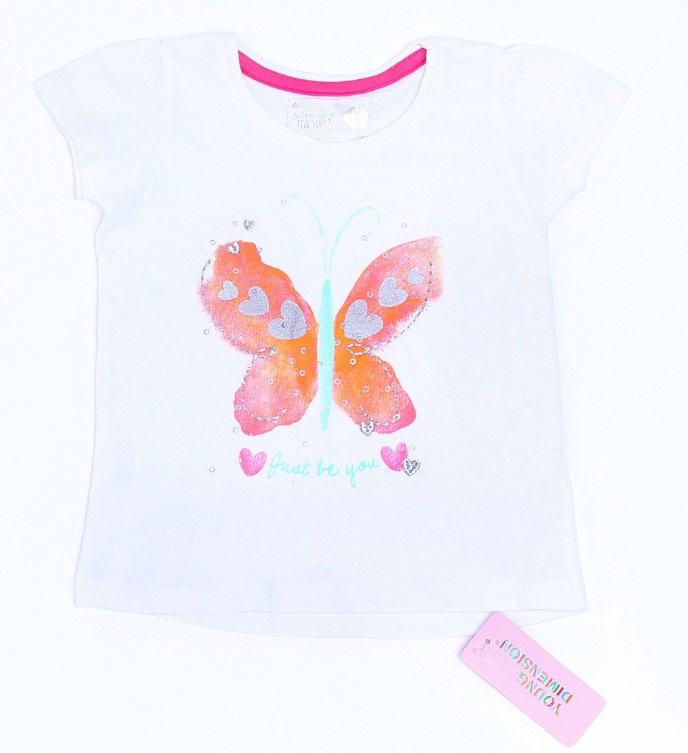 Sarcia.eu Kurzarmbluse 2x farbiges T-Shirt YD 9-12 Monate