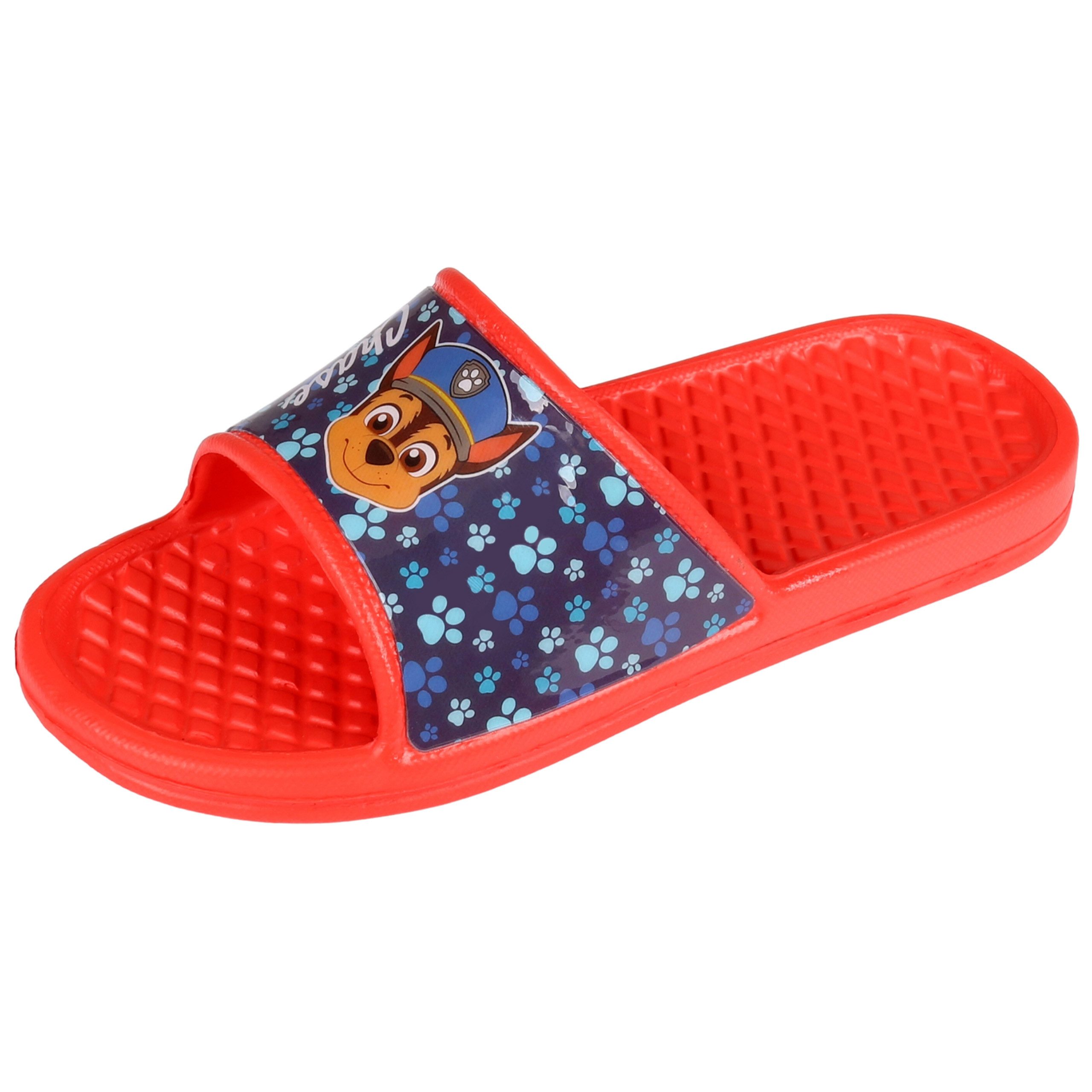 PAW PATROL Paw Patrol Chase & Rubble Badelatschen für Jungen, für Haus & Garten Badeschuh