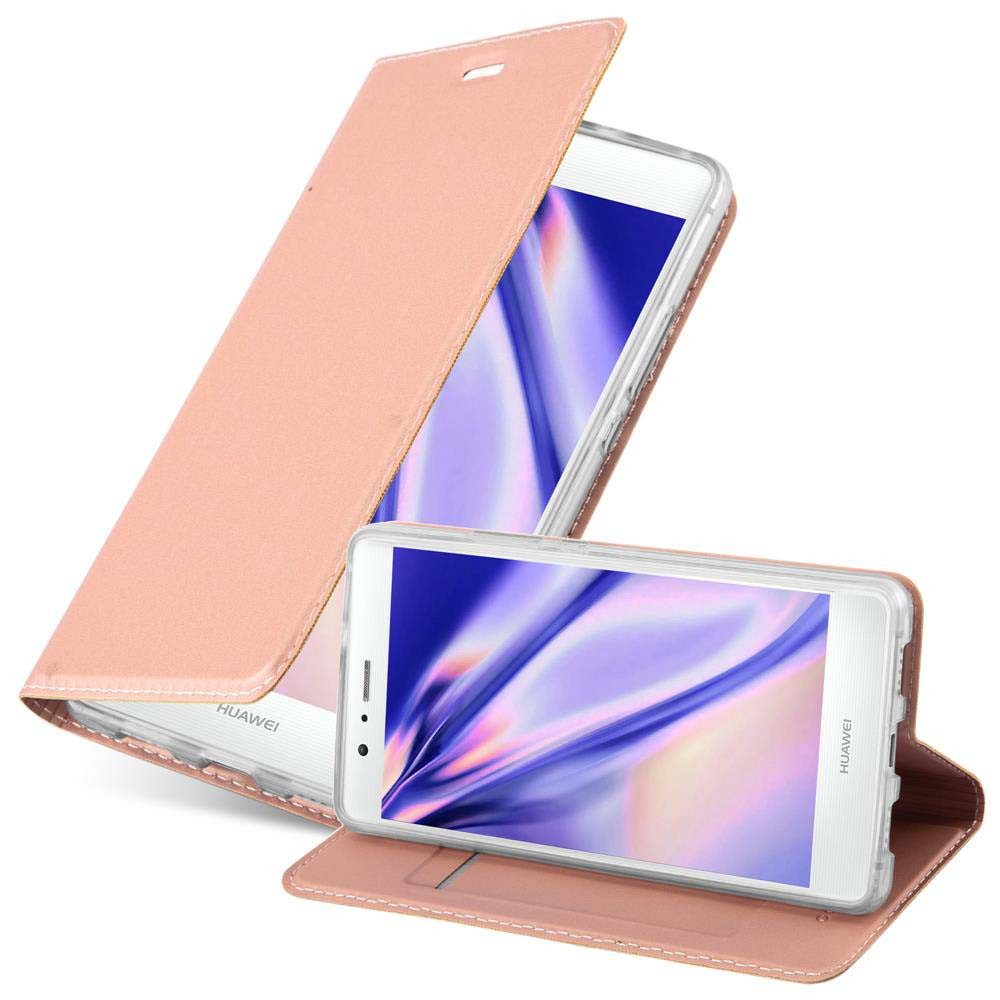 Cadorabo Handyhülle für Huawei P9 LITE 2016 / G9 LITE Hülle Huawei P9 LITE 2016 / G9 LITE, Schutzhülle Hülle mit Standfunktion, Magnetverschluss und Kartenfach