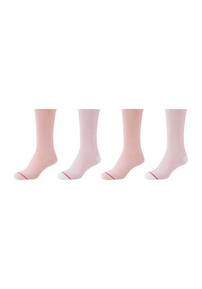 s.Oliver Socken Socken 4er Pack, Vielseitig: mit zartem Muster perfekt für  jede Gelegenheit