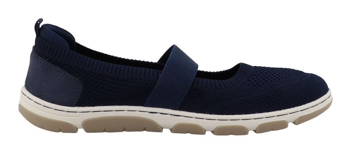 Mustang Shoes Sue Riemchenballerina Halbschuh, Schlupfschuh mit Gummizug-Riemen – Bild 5 von 5