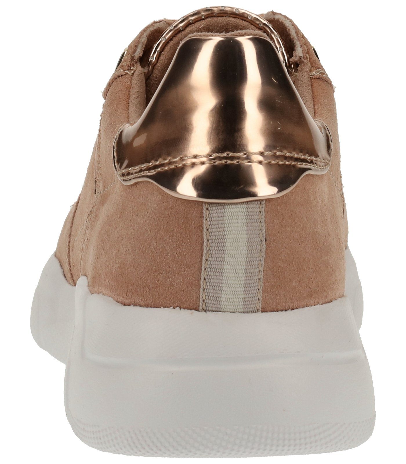 Gold Sneaker Rose Leder/Synthetik Jana Sneaker