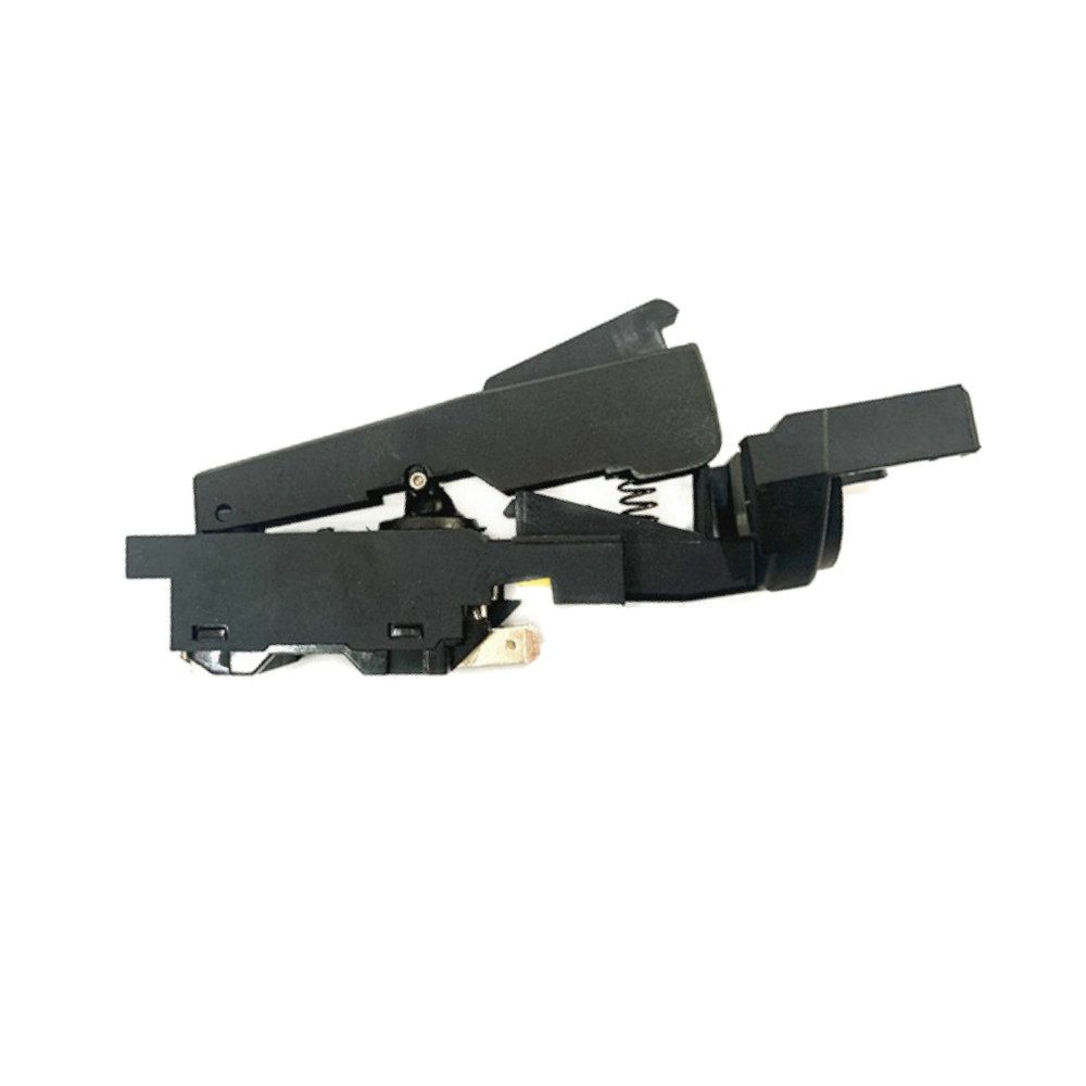 Trade-Shop Schalter passend für Dewalt DW474, DW846, DW848, DW850, DW852, DW882, DW474-B3, Schaltereinheit mit 2 Anschlusskontakten / mit Entstörfilter