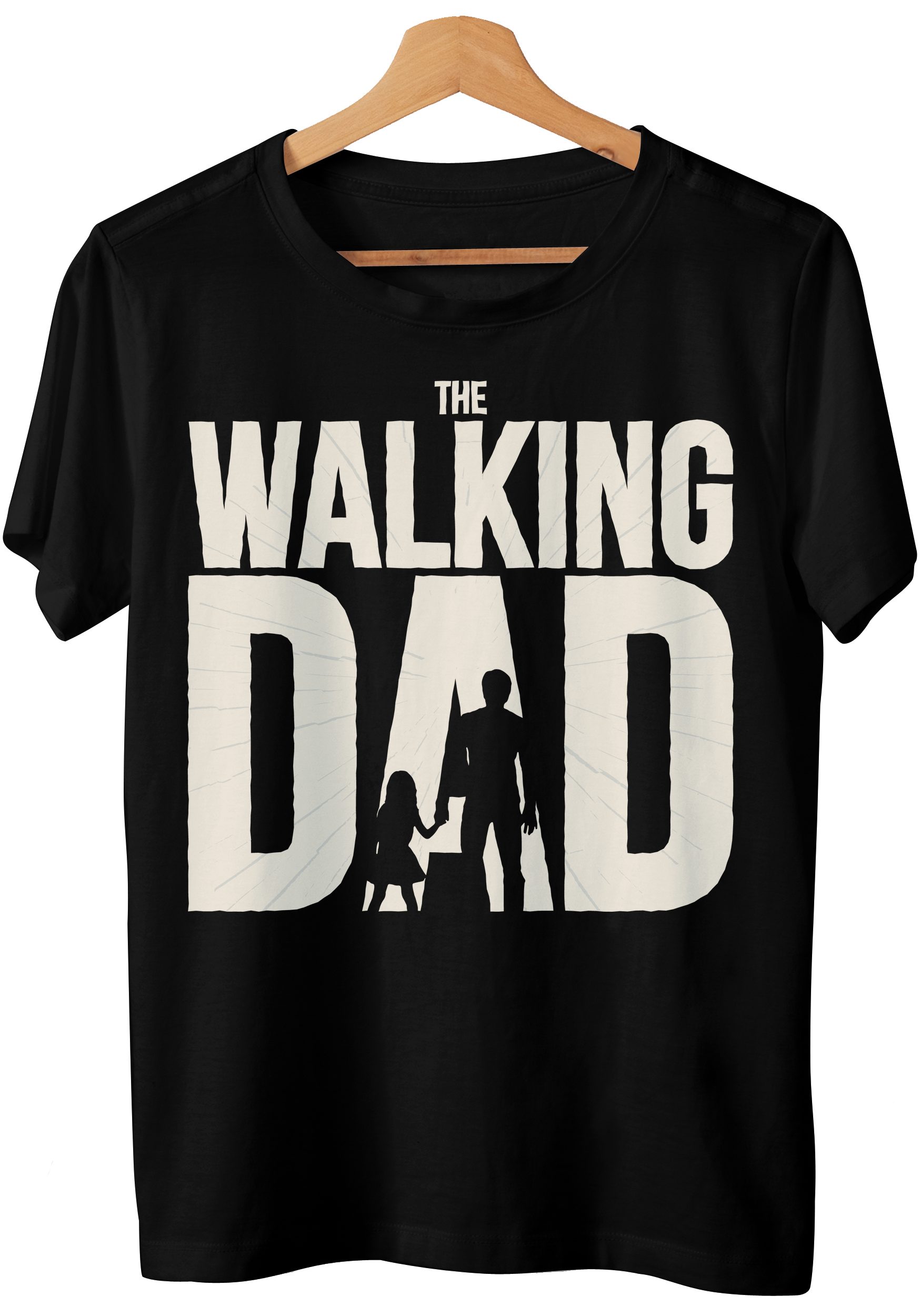 Art & Detail Shirt T-Shirt Papa The Walking Dad Vater Papa Geschenk zum Vatertag