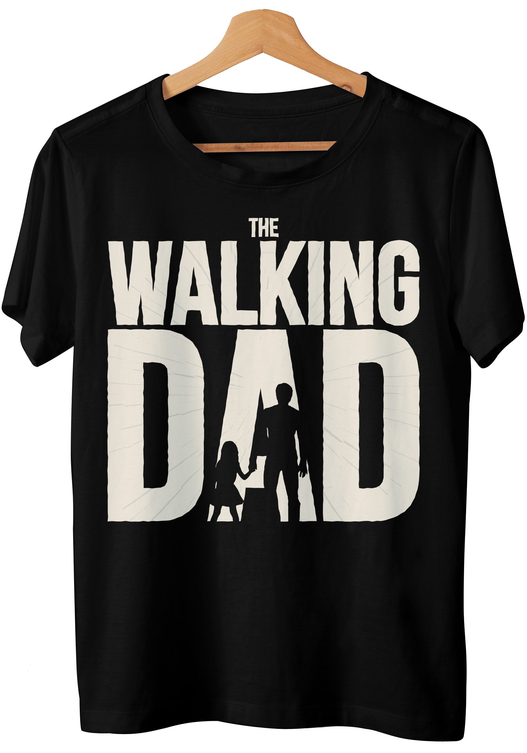 Art & Detail Shirt T-Shirt Papa The Walking Dad Vater Papa Geschenk zum  Vatertag