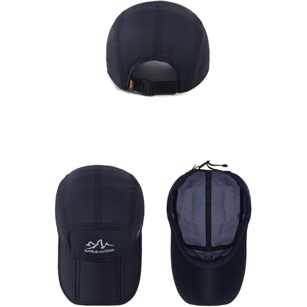 Blusmart Baseball Cap Unisex-Baseballkappe (Faltbar und verstellbar, Trocknend, Sonnenschutz, Atmungsaktiv) Für Outdoor-Aktivitäten, Sport und Reisen