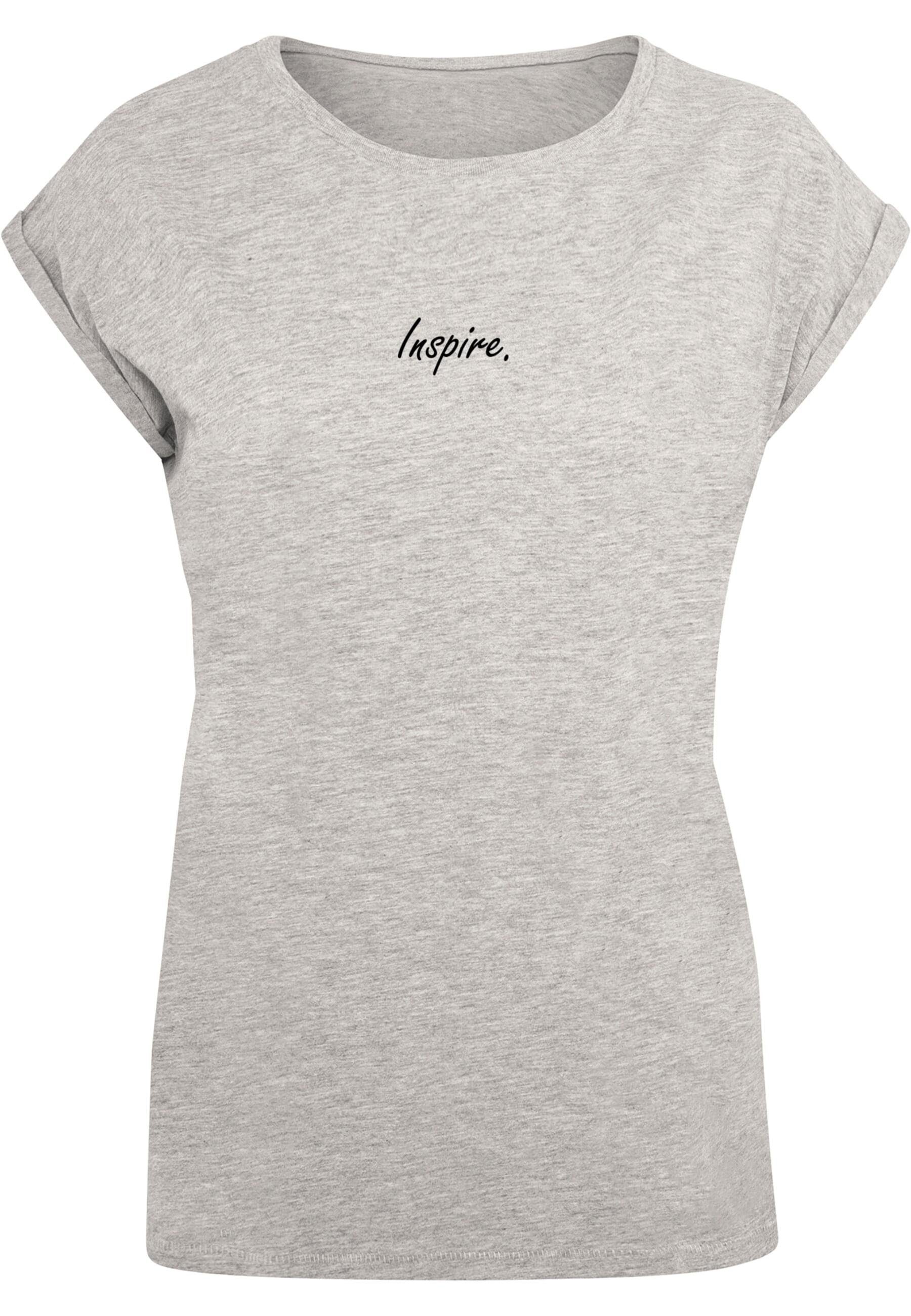 Merchcode T-Shirt Damen Ladies Inspire (1-tlg) Extended Shoulder Tee