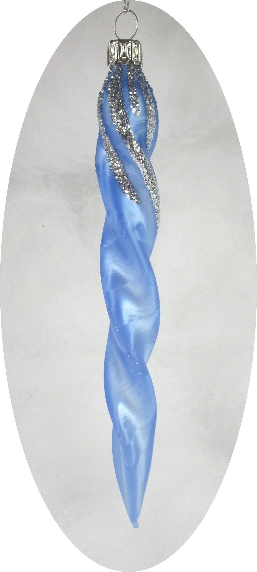 Nostalgie Christbaumschmuck Thüringen Christbaumschmuck "Eiszapfen Eislack"