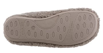 thies Bio-Teddy Pantoffel in kuscheliger Optik