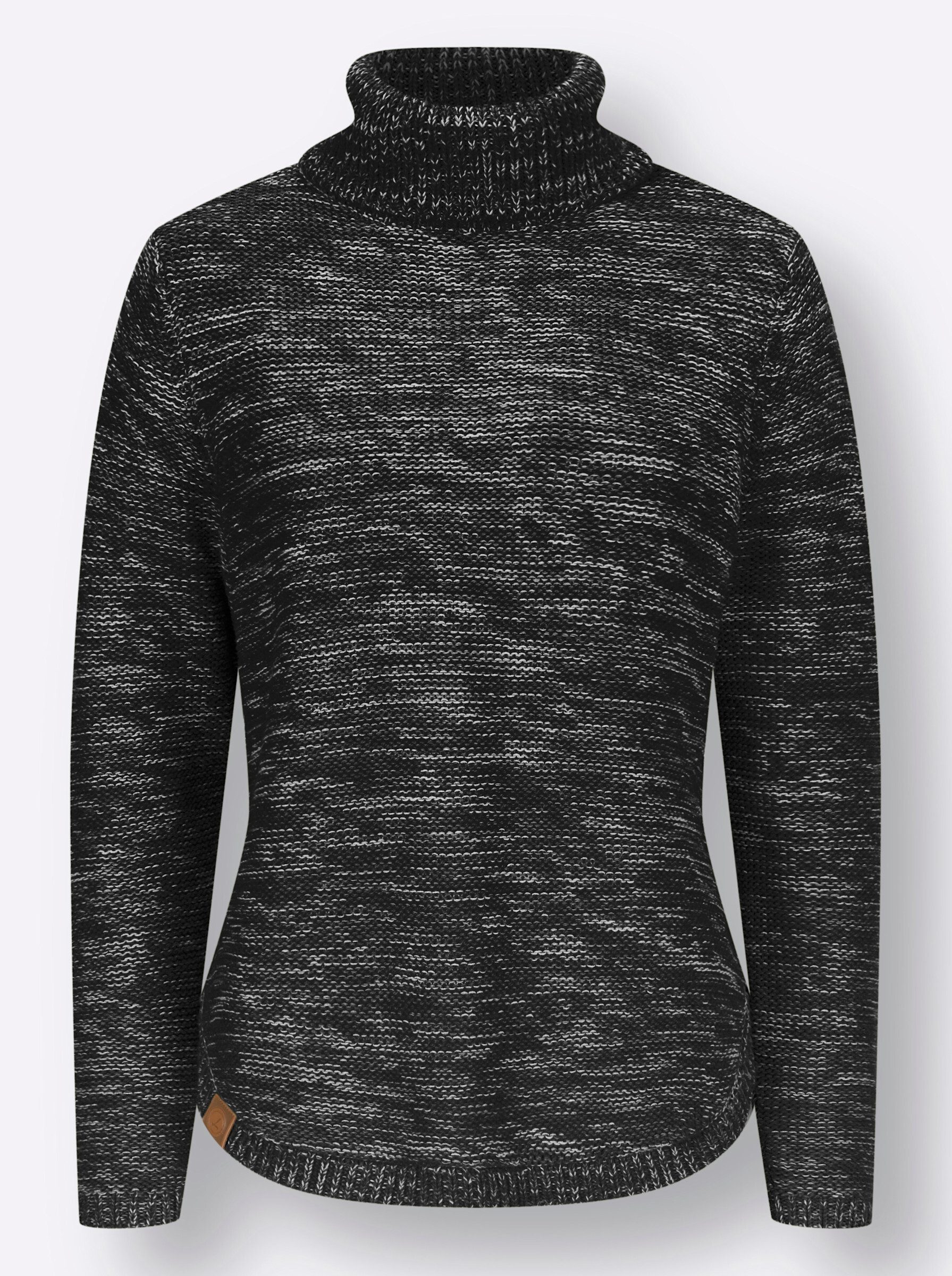 Strickpullover Pullover Langarm Links-Strick