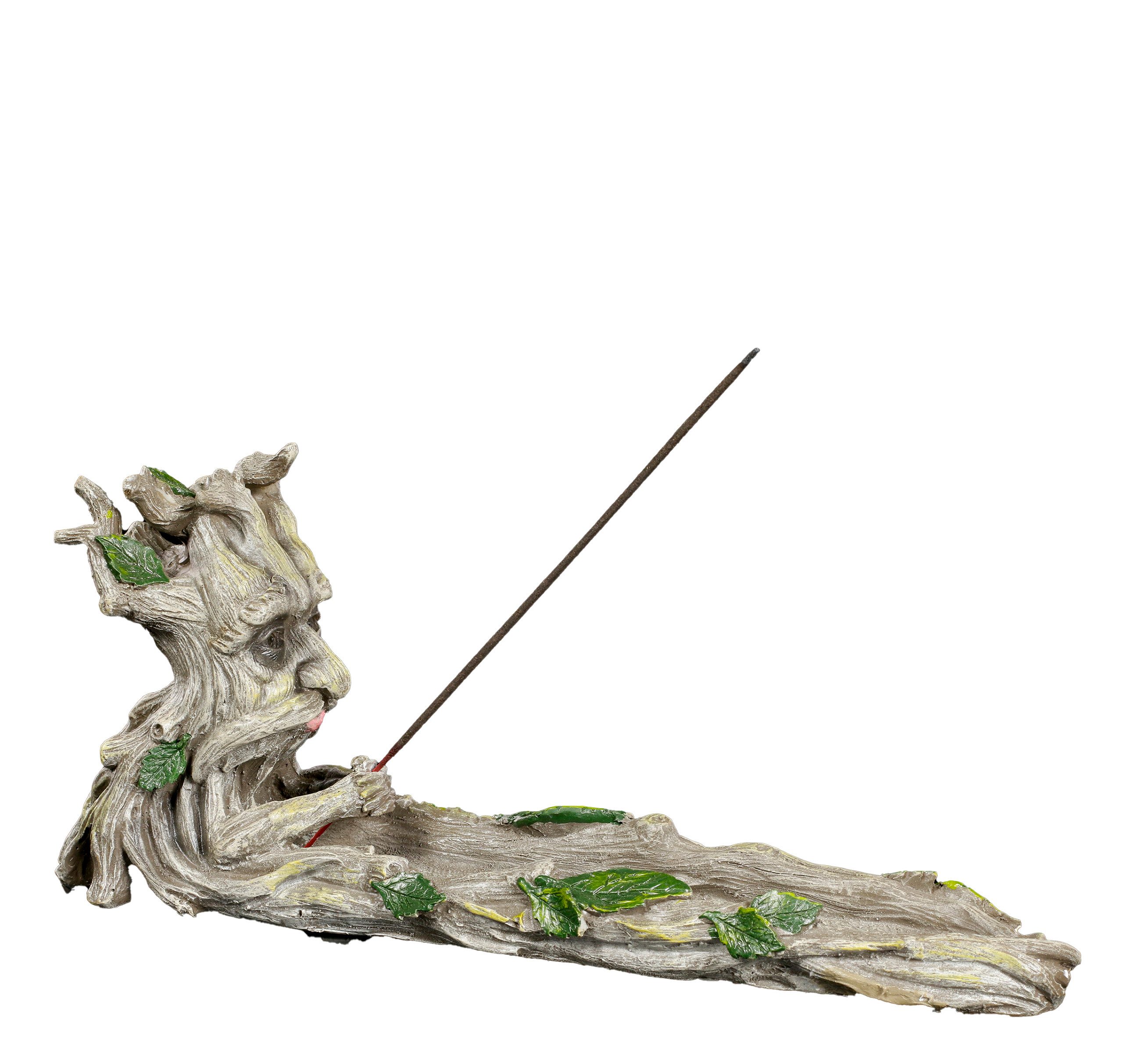 Figuren Shop GmbH Räucherstäbchen-Halter Räucherstäbchenhalter - Greenman Baum - Fantasy Räucherhalter